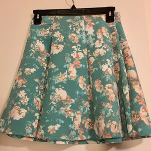 Floral skirt